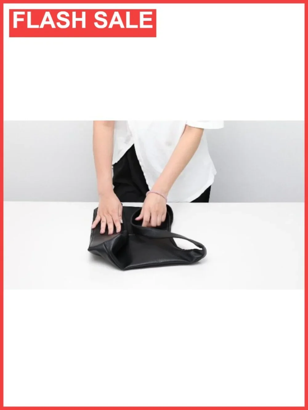 Slouchy Hobo Shoulder Bag Soft PU Leather Large Tote Purse for Work Travel